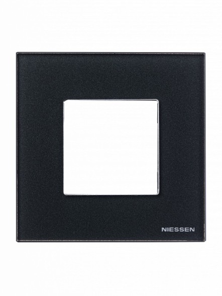 Рамка ABB Zenit Графит 1 пост 2CLA227100N3801 N2271 CF