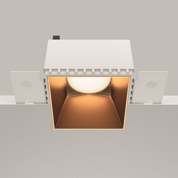 Встраиваемый светильник Technical DL051-01-GU10-SQ-WMG
