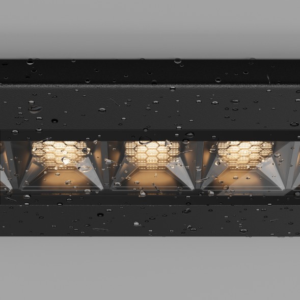 Уличный потолочный светильник Outdoor O488DL-L12GF3K