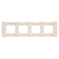 Рамка 4-ая цвет-песочный матовый MEITON AA4802M4AM