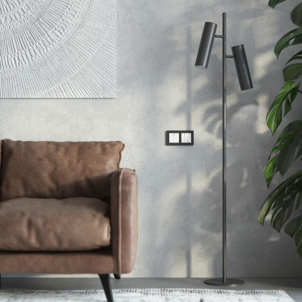 Выключатель трехклавишный (белый) Werkel W1130001