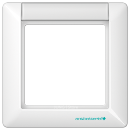 Рамка Jung AS 500 белая Антибактериальная версия 1 пост ABAS581NAWW