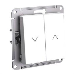 ATN001319 Atlasdesign 1-клавишный ВЫКЛЮЧАТЕЛЬ 2-полюсный, 10А, мех., ЛОТОС Schneider Electric