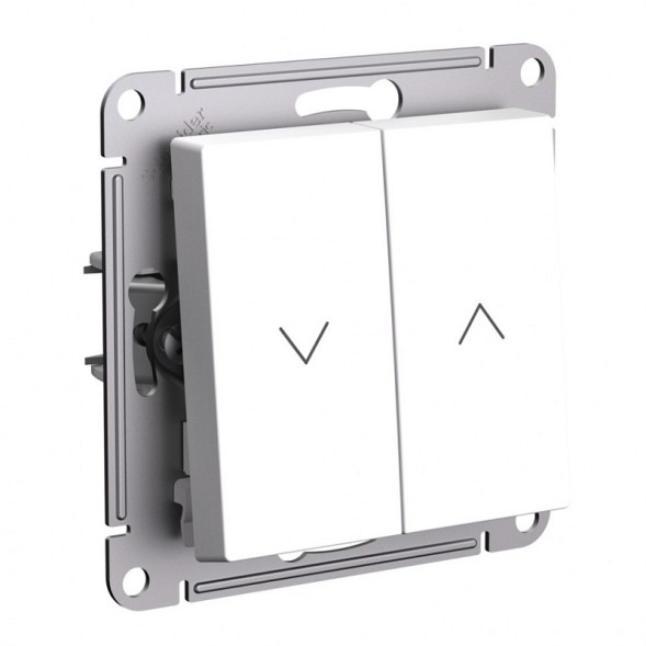 ATN001319 Atlasdesign 1-клавишный ВЫКЛЮЧАТЕЛЬ 2-полюсный, 10А, мех., ЛОТОС Schneider Electric