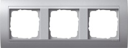 Рамка Gira Event Алюминий 3 поста 021336