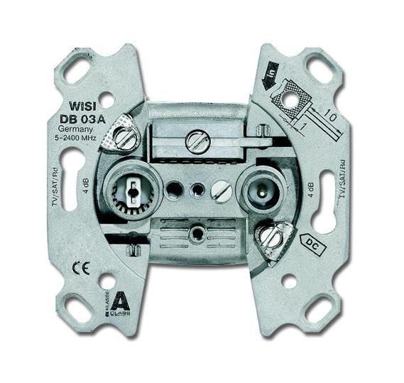 Механизм TV-R розетки ABB Busch-Jaeger тупиковая 2CKA000230A0380 0230-101-507