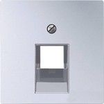 Накладка Jung ECO Profi алюминий для телефонной/компьютерной розетки ECO profi, одинарная EP569-1BFPLUAAL
