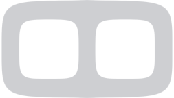 Рамка Legrand Valena Allure Белое стекло 2 поста 755542