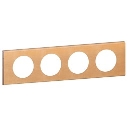 Рамка Legrand Celiane Дерево Клен 4 поста 069214