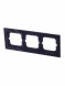 Рамка ABB Axcent Черный 3 поста 2CKA001754A4411 1723-281