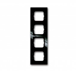 Рамка ABB Axcent Chateau-black 4 поста 2CKA001754A4494 1724-295-500