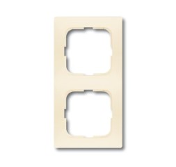 Рамка ABB Spring Слоновая кость 2 поста 2CKA001725A1470 1722-212