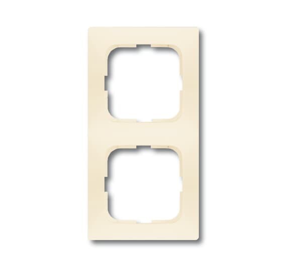 Рамка ABB Spring Слоновая кость 2 поста 2CKA001725A1470 1722-212