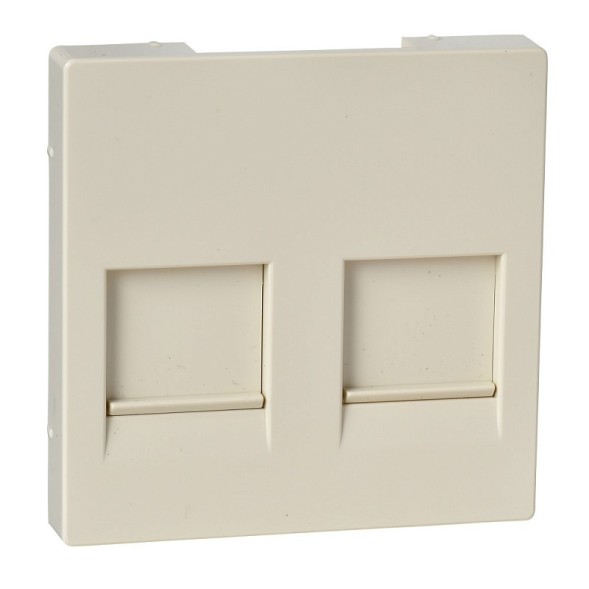 Центральная плата Merten M-серия бежевый для мод.штеп.раз-в,2 пос.с шт. MTN4562-0344