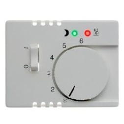 Центральная панель Berker R.1 Berker Arsys полярная белизна с блеском с регулирующей кнопкой клавишей и линзами 16720069