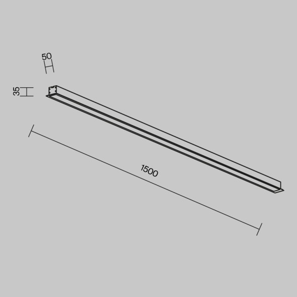 Линейный светильник Technical LL313013