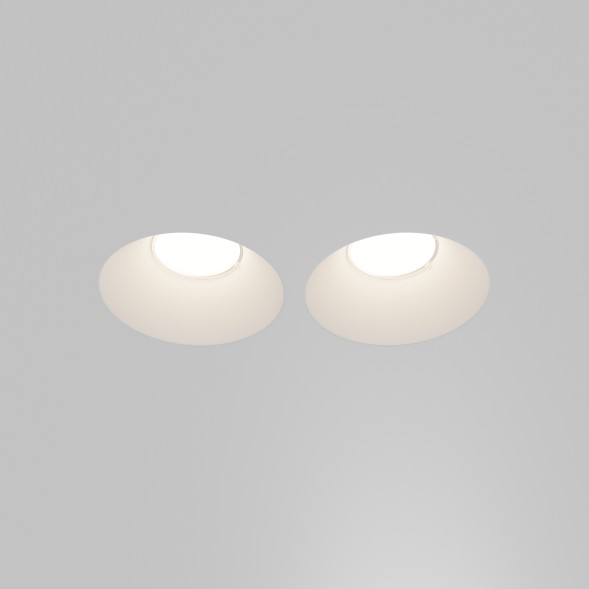 Встраиваемый светильник Technical DL129-GU10-02-W