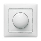 Светорегулятор Legrand Valena Белый поворотный 40-400W для ламп накаливания (вкл поворотом) 770061