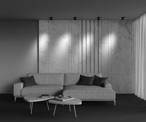 Потолочный светильник Technical C022CL-12W4K-B-1