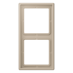 Рамка Jung Les Couleurs Le Corbusier Ombre naturelle claire 2 поста LC98232142