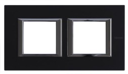 Рамка Bticino Axolute Квадрат Антрацит 2+2 модуля HA4802M2HXS