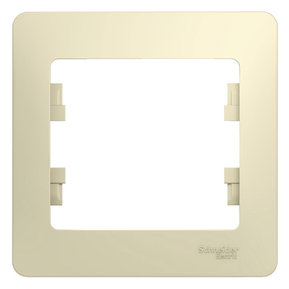 Рамка Schneider Electric Glossa Бежевый 1 пост GSL000201