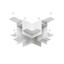 TR2114-WH Коннектор трека SMART для ГКЛ , \&amp;quot;X\&amp;quot; образный, механический , белый