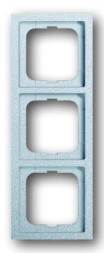 Рамка ABB Future Серебристо-алюминиевый 3 поста 2CKA001754A4533 1723-183K-500