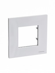 Рамка ABB Zenit Альпийский белый 1 пост 2CLA227100N1101 N2271 BL