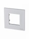 Рамка ABB Zenit Альпийский белый 1 пост 2CLA227100N1101 N2271 BL