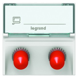 Оптическая Розетка Legrand Mosaic с адаптером 2 x ST 078616