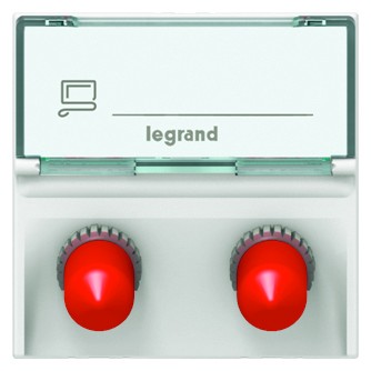 Оптическая Розетка Legrand Mosaic с адаптером 2 x ST 078616