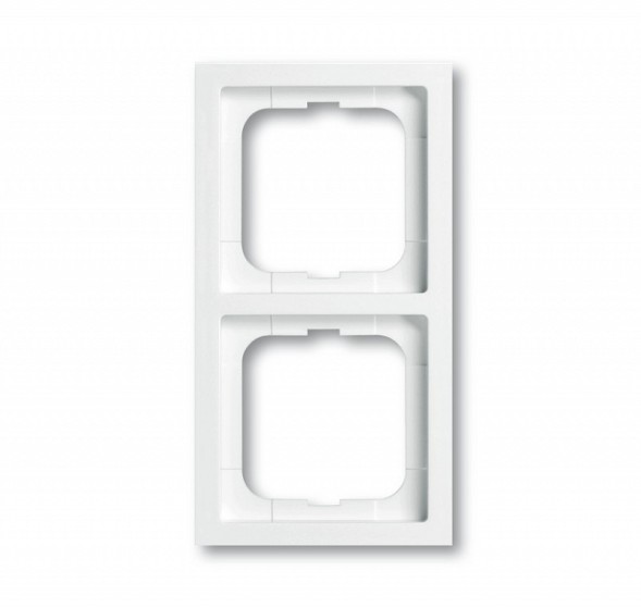 Рамка ABB Future Альпийский белый 2 поста 2CKA001754A4499 1722-184K-500