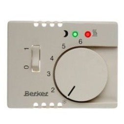 Центральная панель Berker R.1 Berker Arsys белый с блеском с регулирующей кнопкой клавишей и линзами 16720002