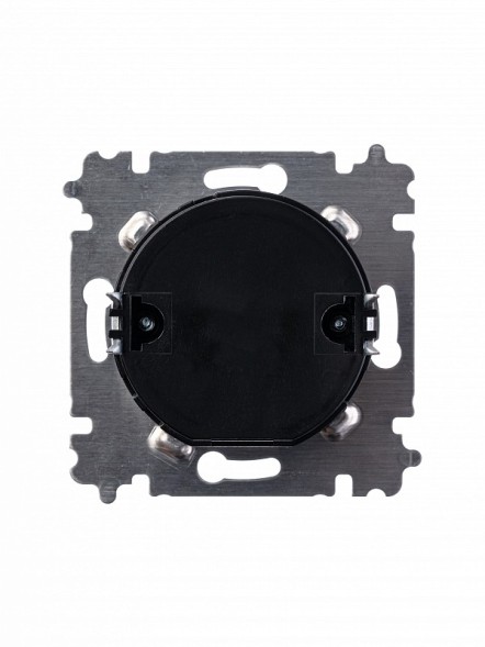 Терморегулятор ABB Levit антрацит / дымчатый чёрный с поворотной ручкой 16А 2CHH920003A6063 3292H-A00003 63W