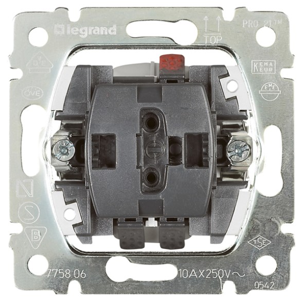 Выключатель Legrand Galea Life кнопочный PRO21 775811