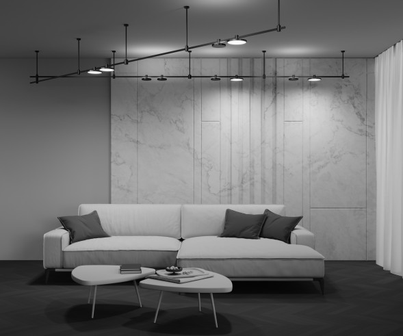 Трековый светильник Technical TR153-1-10W4K-B