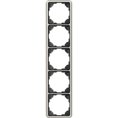 Рамка Jung CD 500 Платина 5 постов CD585PT