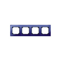 Рамка Merten M-Elegance Сапфир 4 поста MTN4040-3278
