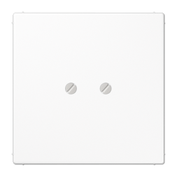 Крышка без отверстий белый Jung LS серия LS961BWW