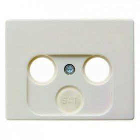 Центральная панель Berker R.1 Berker Arsys для антенной розетки 2 и 3 отверстия Berker 12010112