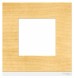 Рамка Schneider Electric Unica Pure Клен / Белый 1 пост NU600283
