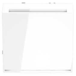 Выключатель встраиваемый VOLTUM S70 карточный 16А, (белый глянцевый)