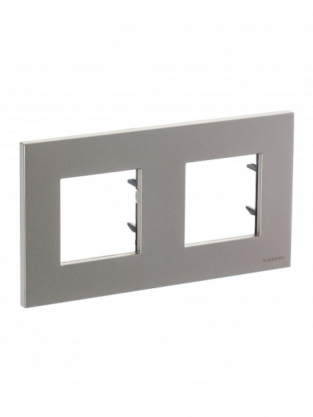 Рамка ABB Zenit Шампань 2 поста 2CLA227200N1901 N2272 CV