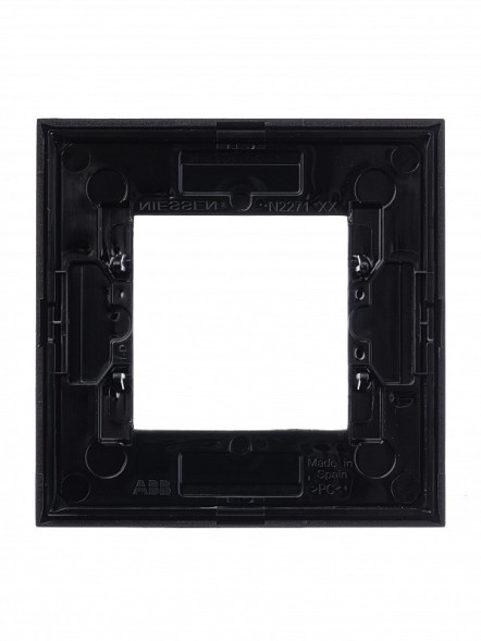 Рамка ABB Zenit Антрацит 1 пост 2CLA227100N1801 N2271 AN