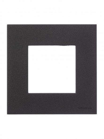 Рамка ABB Zenit Антрацит 1 пост 2CLA227100N1801 N2271 AN