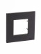 Рамка ABB Zenit Антрацит 1 пост 2CLA227100N1801 N2271 AN