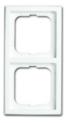 Рамка ABB Future Альпийский белый 2 поста 2CKA001754A4508 1722-184-500