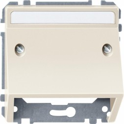 Центральная плата Merten Artec бежевый для вставок наклонная MTN464344