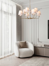 Подвесной светильник Freya FR2038PL-08BS